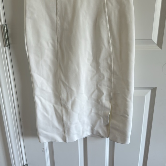 NWOT BOSS Dukeva Midi Sheath Dress in Soft Cream Size 8 - Picture 5 of 9